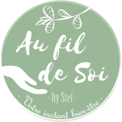 logo au fil de soi by stef